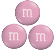 Dark Pink M&M's-5 lbs - Sweet Dreams Gourmet