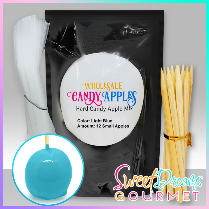 Baby Blue Hard Candy Apple Mix Kit - Sweet Dreams Gourmet