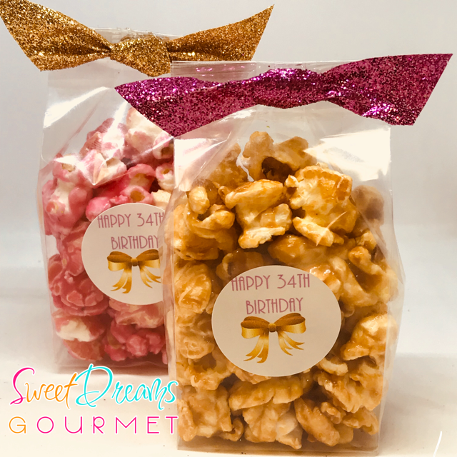 Gourmet Flavored Popcorn DECAL Concession Food Truck Sticker CHOOSE YOUR SIZE 